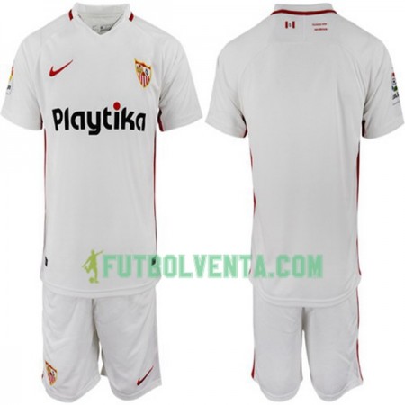 Camiseta de fútbol Sevilla FC Niño 1ª equipación 2018/2019 Camiseta de fútbol Sevilla FC Niño 1ª equipación 2018/2019